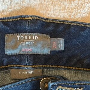 Torrid Women's Blue Jeggings/Skinny